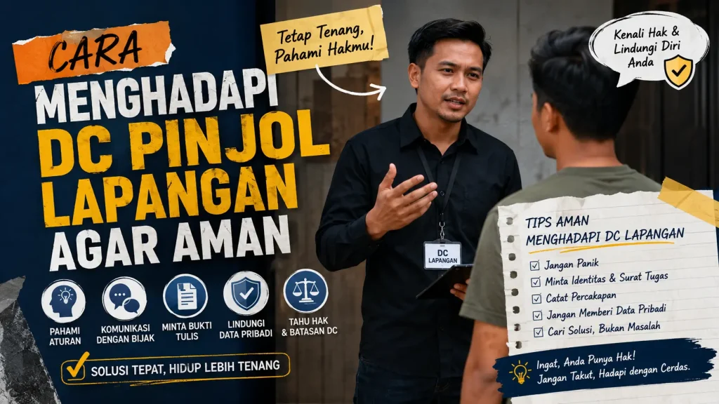 Cara Menghadapi DC Pinjol Lapangan Agar Aman
