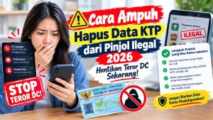 Cara Ampuh Hapus Data KTP dari Pinjol Ilegal 2026 Hentikan Teror DC Sekarang