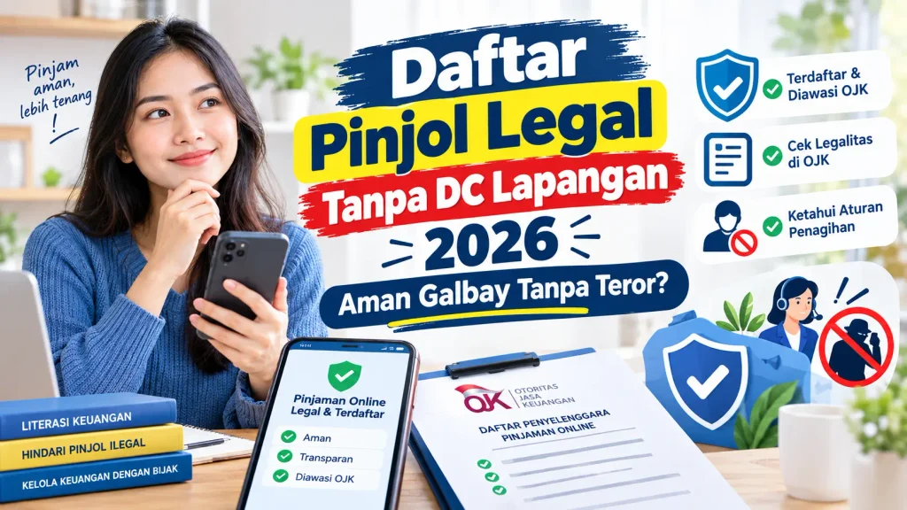 Daftar pinjol legal tanpa dc lapangan 2026: aman galbay tanpa teror? 1 Daftar Pinjol Legal Tanpa DC Lapangan 2026 Aman Galbay Tanpa Teror