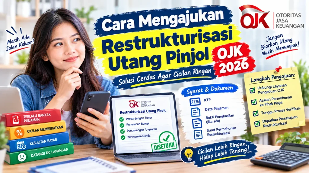 cara mengajukan restrukturisasi utang pinjol